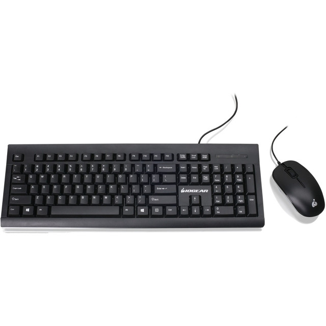Curved space bar keeps your hands in a more natural position  Spill-Resistant: Accidental liquid spills and splashes will harmlessly drain out of your keyboard  High resolution optical mouse with 1000 DPI delivers precise cursor movement  Number Lock, Caps Lock, and Scroll Lock LED indicators  104-Key keyboard & optical mouse desk combo