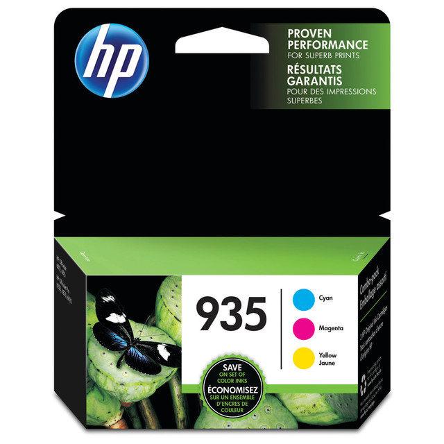 HP INC. HP N9H65FN  935 Cyan, Magenta, Yellow Ink Cartridges, Pack Of 3, N9H65FN