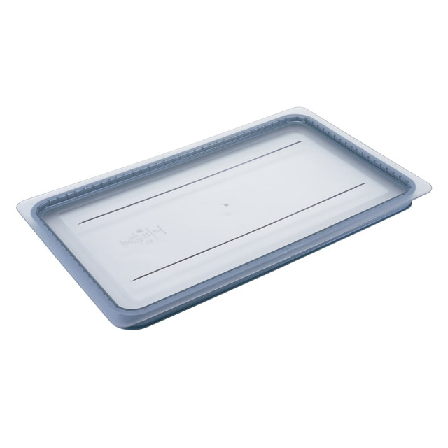 CAMBRO MFG. CO. 10CWGL135 Cambro Camwear GN 1/1 GripLids, Clear, Set Of 6 Lids