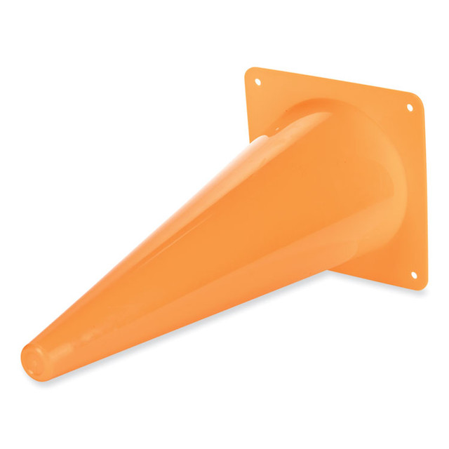 CHAMPION SPORT Sports TC18 High-Visibility Plastic Cones, 18" Tall, Florescent Orange, 8" x 8" Base