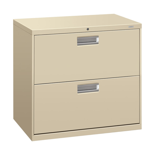 HNI CORPORATION HON 692L-L  Brigade 600 42inW x 19-1/4inD Lateral 2-Drawer File Cabinet, Putty