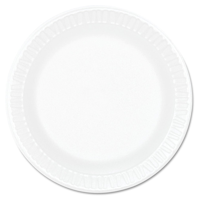 DART CONTAINER CORPORATION 6PWCR Dart Concorde Foam Plates, 6in, White, Pack Of 1,000 Plates DART CONTAINER CORPORATION 6PWCR Dart Concorde Foam Plates, 6in, White, Pack Of 1,000 Plates