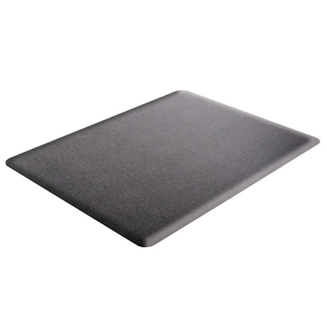 DEFLECT-O CORPORATION DEFCM24142BLKSS Deflecto Ergonomic Sit-Stand Chair Mat For All Pile and Hard Floors, 36inW x 48inD, Black