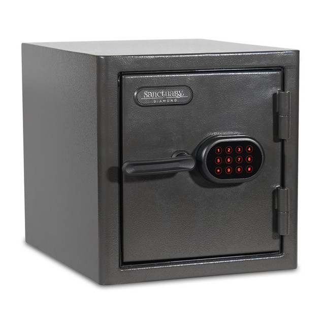SA CONSUMER PRODUCTS, INC. SA-DIA2-DP Sanctuary Diamond Digital Home/Office Safe, 1.32 Cu. Ft., Dark Grey Hammertone SA CONSUMER PRODUCTS, INC. SA-DIA2-DP Sanctuary Diamond Digital Home/Office Safe, 1.32 Cu. Ft., Dark Grey Hammertone