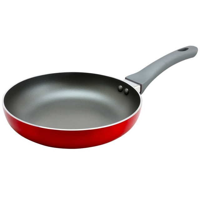 GIBSON OVERSEAS INC. Oster 995105839M  Herscher 8in Aluminum Frying Pan, Red