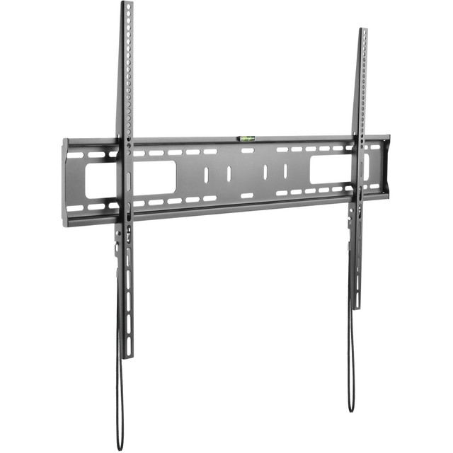 STARTECH.COM FPWFXB1  Flat Screen TV Wall Mount - Fixed - For 60in to 100in VESA Mount TVs - Steel - Heavy Duty TV Wall Mount - Low-Profile Design - Fits Curved TVs