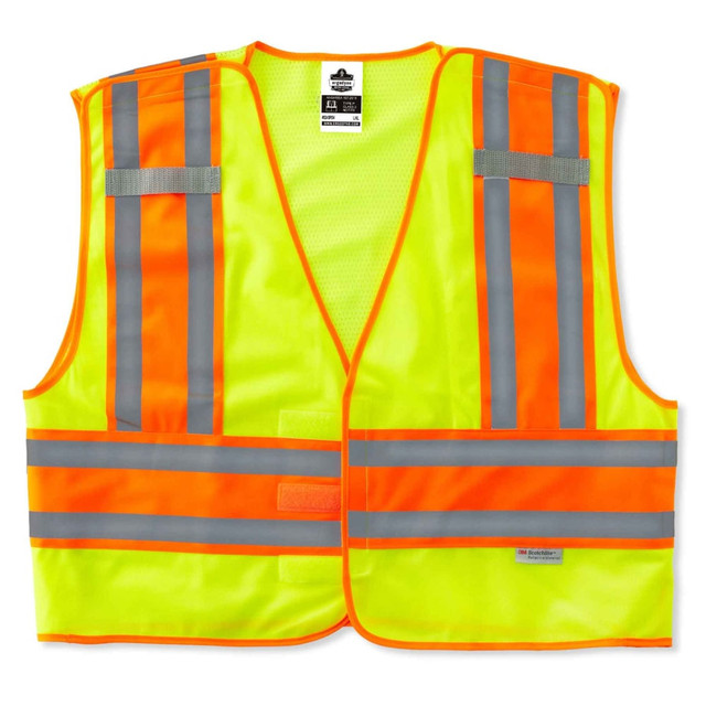 ERGODYNE CORPORATION 23393 Ergodyne GloWear Safety Vest, Public, Type-P Class 2, Small/Medium, Lime, 8245PSV