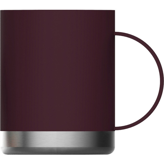 ASOBU(R) NA-SM30BURG asobu Fabulous Mug - Splash Proof Closure - Red - Stainless Steel, Ceramic - Coffee, Tea, Beverage, Hot Drink