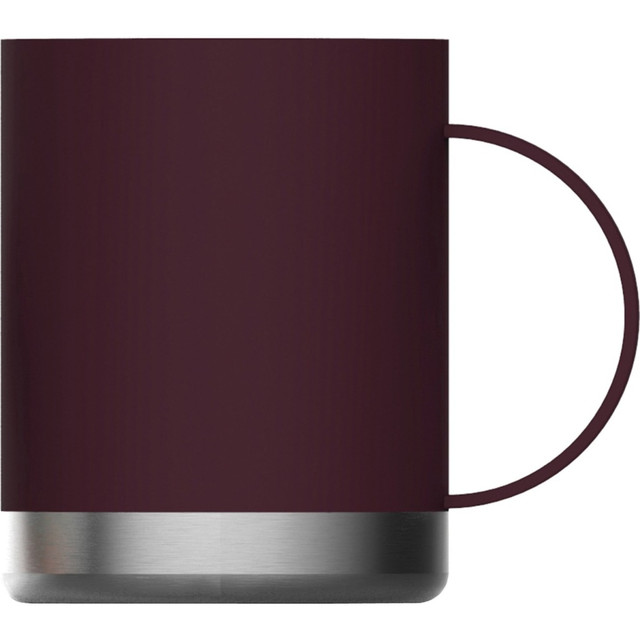 ASOBU(R) Asobu NA-SM30BURG  Fabulous Mug - Splash Proof Closure - Red - Stainless Steel, Ceramic - Coffee, Tea, Beverage, Hot Drink