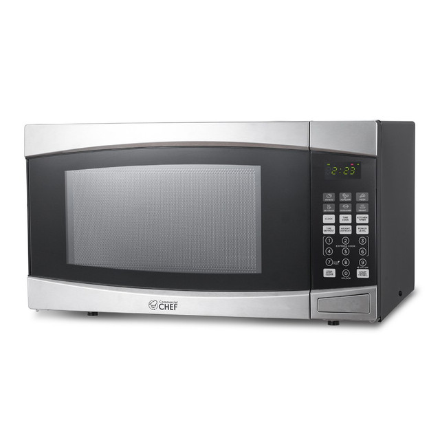 W APPLIANCE COMPANY LLC CHM14110S6C Commercial Chef 1.4 Cu. Ft. Counter-Top Microwave, Silver W APPLIANCE COMPANY LLC CHM14110S6C Commercial Chef 1.4 Cu. Ft. Counter-Top Microwave, Silver