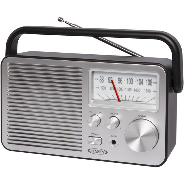 SPECTRA - JENSEN MR-750-BK JENSEN Portable AM/FM Radio - 4 x C - Portable