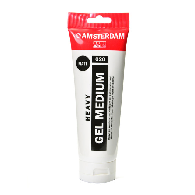 WINSOR & NEWTON 100515645-2 Amsterdam Acrylic Mediums, Heavy Gel, Matte, 250 mL, Pack Of 2 WINSOR & NEWTON 100515645-2 Amsterdam Acrylic Mediums, Heavy Gel, Matte, 250 mL, Pack Of 2