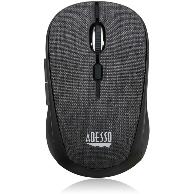 ADESSO INC IMOUSE S80B Adesso iMouse S80B - Wireless Fabric Optical Mini Mouse (Black) - Optical - Wireless - 30 ft - Radio Frequency - 2.40 GHz - Black - USB - 1600 dpi - Scroll Wheel - 6 Button(s) - Symmetrical - 2 x AAA Battery Supported ADESSO INC IMOUSE S80B Adesso iMouse S80B - Wireless Fabric Optical Mini Mouse (Black) - Optical - Wireless - 30 ft - Radio Frequency - 2.40 GHz - Black - USB - 1600 dpi - Scroll Wheel - 6 Button(s) - Symmetrical - 2 x AAA Battery Supported