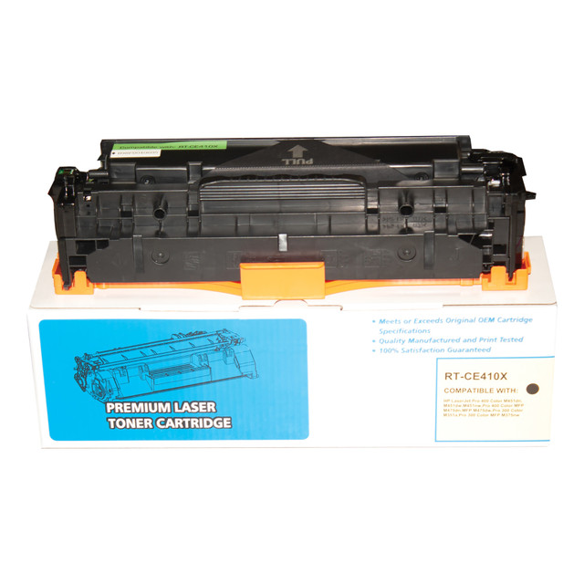M&A GLOBAL CARTRIDGES LLC CE410X-CMA M&A Global Remanufactured Black High Yield Toner Cartridge Replacement For HP 305X, CE410X, CE410X-CMA