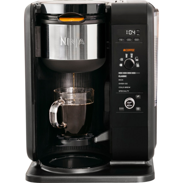 NINJA CP307  CP307 10-Cup Hot & Cold Brewed System, Black