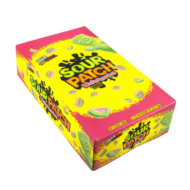 KRAFT HEINZ FOODS COMPANY 01232 Sour Patch Kids Watermelon, 2 Oz, Box Of 24 Pouches