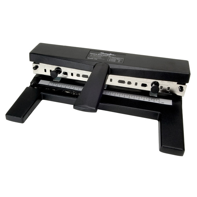 ACCO BRANDS USA, LLC A7074440 Swingline Heavy-Duty Paper Punch, Black