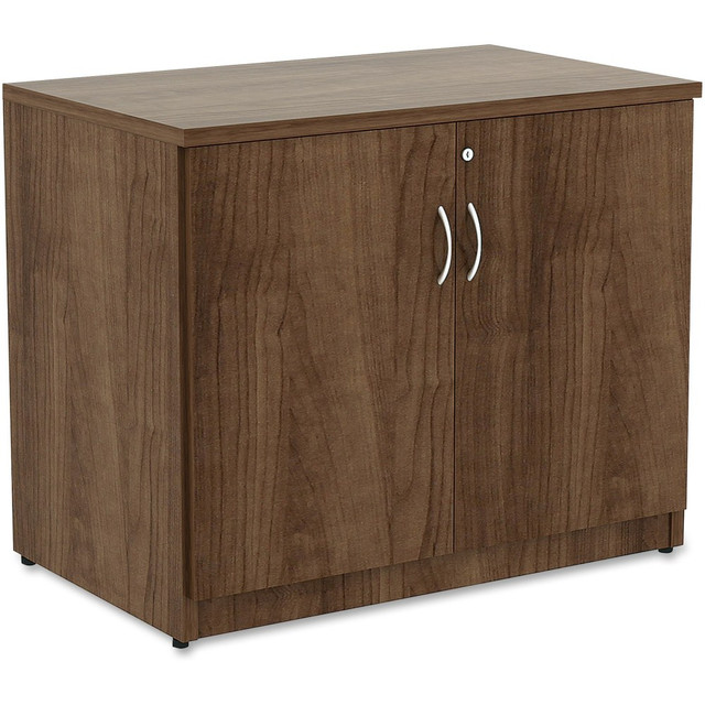SP RICHARDS 69999 Lorell Essentials 36inW Storage Cabinet, Walnut SP RICHARDS 69999 Lorell Essentials 36inW Storage Cabinet, Walnut