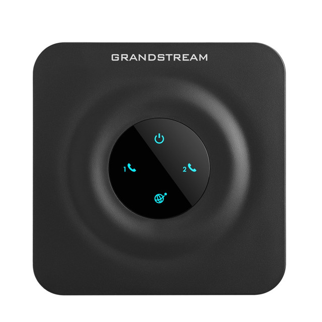 GRANDSTREAM GS-HT802  2-Port FXS Analog Telephone Adapter, Black, GS-HT802 GRANDSTREAM GS-HT802  2-Port FXS Analog Telephone Adapter, Black, GS-HT802