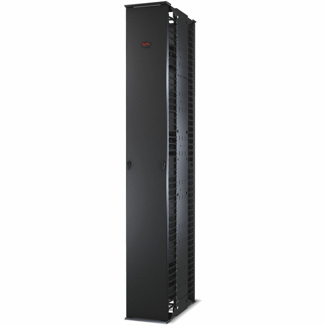 AMERICAN POWER CONVERSION CORP APC AR8675  by Schneider Electric Vertical Cable Manager - Cable Manager - Black