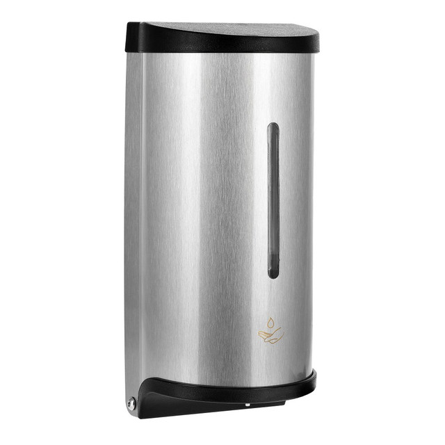 ADIR CORP. 4300-2 Alpine Industries Commercial Automatic Hand Soap and Gel Sanitizer Dispenser, 800 ml, Stainless Steel ADIR CORP. 4300-2 Alpine Industries Commercial Automatic Hand Soap and Gel Sanitizer Dispenser, 800 ml, Stainless Steel