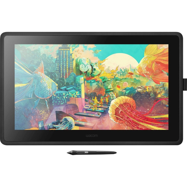 WACOM TECHNOLOGY CORPORATION DTK2260K0A Wacom DTK2260K0A Cintiq 22 Graphic Tablet - Graphics Tablet - 21.6in LCD - 18.74in x 10.55in - 5080 lpi Cable - 16.7 Million Colors - 8192 Pressure Level - Pen - HDMI - PC, Mac - Black