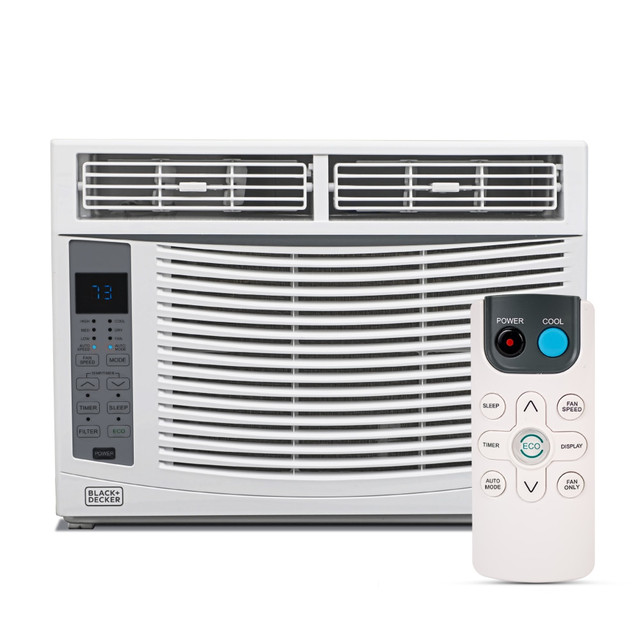 W APPLIANCE COMPANY LLC BWAC06WTB Black+Decker Window Air Conditioner, 6,000 BTU, White W APPLIANCE COMPANY LLC BWAC06WTB Black+Decker Window Air Conditioner, 6,000 BTU, White