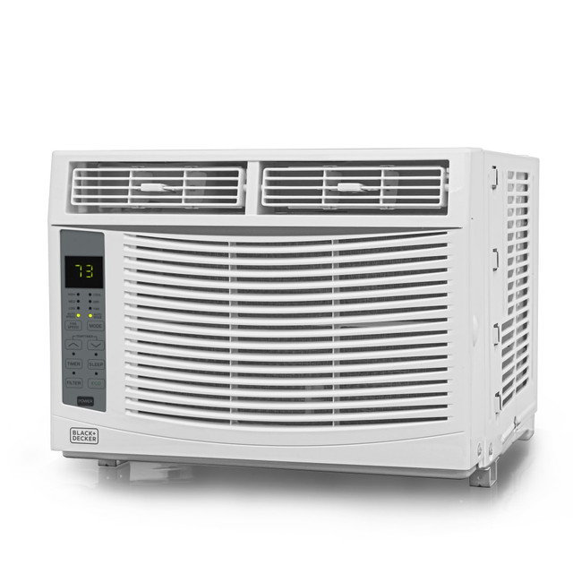 W APPLIANCE COMPANY LLC BWAC06WTB Black+Decker Window Air Conditioner, 6,000 BTU, White