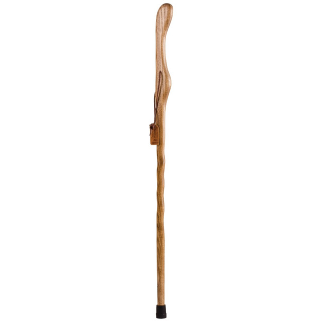 BRAZOS WALKING STICKS 602-3000-1110  Hitchhiker Twisted Oak Walking Stick, 55in, Tan