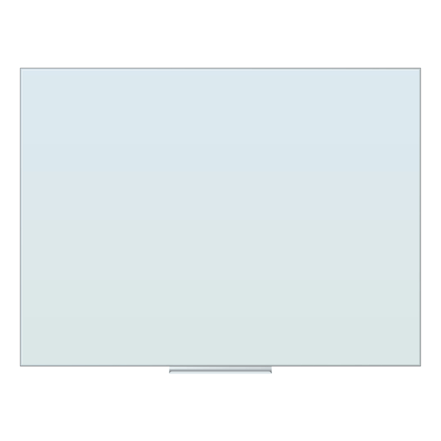 UBRANDS, LLC 2778U00-01 U Brands Frameless Floating Non-Magnetic Glass Dry-Erase Board, 48in X 36in, Frosted White (Actual Size 47in x 35in)