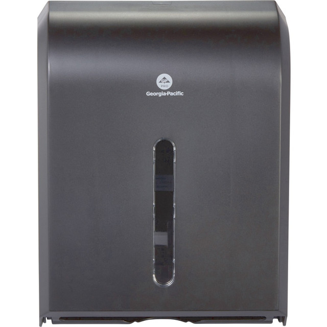 GEORGIA-PACIFIC CORPORATION 56650A Georgia-Pacific Combi-Fold Paper Towel Dispenser, Black GEORGIA-PACIFIC CORPORATION 56650A Georgia-Pacific Combi-Fold Paper Towel Dispenser, Black