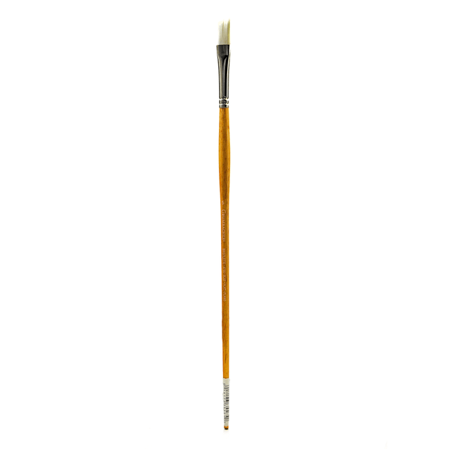 KOH-I-NOOR RAPIDOGRAPH, INC. Grumbacher 4720F.5  Bristlette Paint Brush, Size 5, Flat Bristle, Synthetic, Brown