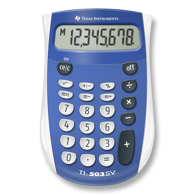 TEXAS INSTRUMENTS INC. Texas Instruments 503SV/FBL/4L1/A  TI-503SV Display Calculator