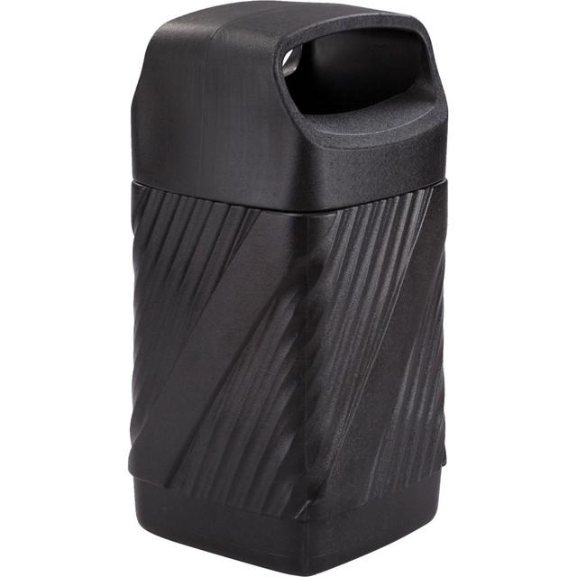 SAFCO PRODUCTS CO 9371BL Safco Twist Waste Receptacle - 32 gal Capacity - Removable Lid, Durable, UV Resistant, Fade Resistant - 38in Height x 18.3in Width x 19.4in Depth - High-density Polyethylene (HDPE) - Black - 1 Each SAFCO PRODUCTS CO 9371BL Safco Twist Waste Receptacle - 32 gal Capacity - Removable Lid, Durable, UV Resistant, Fade Resistant - 38in Height x 18.3in Width x 19.4in Depth - High-density Polyethylene (HDPE) - Black - 1 Each