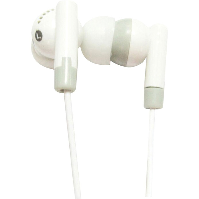 SUPERSONIC INC. IQ-101 WHITE IQ Sound Digital Stereo Earphones - Stereo - Mini-phone (3.5mm) - Wired - 20 Hz to 20 kHz - Earbud - Binaural - In-ear - 3.50 ft Cable - White SUPERSONIC INC. IQ-101 WHITE IQ Sound Digital Stereo Earphones - Stereo - Mini-phone (3.5mm) - Wired - 20 Hz to 20 kHz - Earbud - Binaural - In-ear - 3.50 ft Cable - White