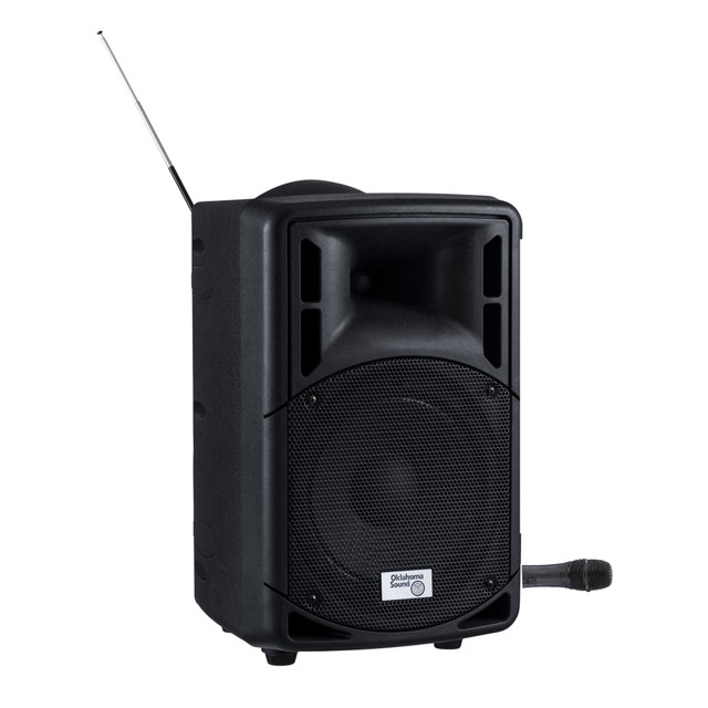 NATIONAL PUBLIC SEATING CORP PRA-8000/PRA8-5/1 Oklahoma Sound 40W Wireless PA System, With Wireless Handheld Microphone NATIONAL PUBLIC SEATING CORP PRA-8000/PRA8-5/1 Oklahoma Sound 40W Wireless PA System, With Wireless Handheld Microphone