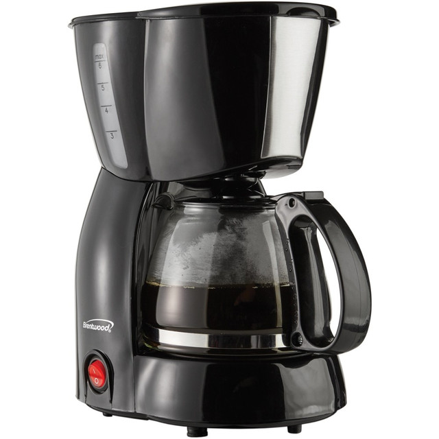 BRENTWOOD APPLIANCES, INC. TS-213BK Brentwood (TS-213BK) 4 Cup Coffee Maker - 650 W - 4 Cup(s) - Multi-serve - Black - Tempered Glass Body BRENTWOOD APPLIANCES, INC. TS-213BK Brentwood (TS-213BK) 4 Cup Coffee Maker - 650 W - 4 Cup(s) - Multi-serve - Black - Tempered Glass Body
