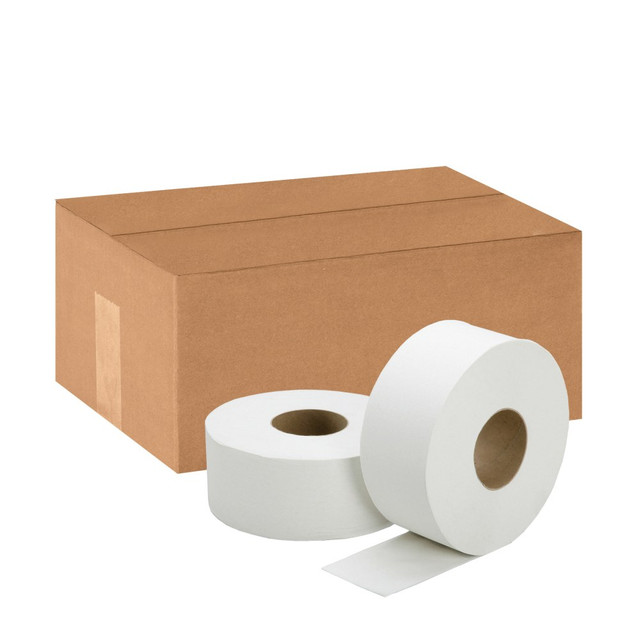 NATIONAL INDUSTRIES FOR THE BLIND 8540-01-590-9073 SKILCRAFT Jumbo Roll 2-Ply Toilet Paper, 100% Recycled, 1000ft Per Roll, Pack Of 12 Rolls NATIONAL INDUSTRIES FOR THE BLIND 8540-01-590-9073 SKILCRAFT Jumbo Roll 2-Ply Toilet Paper, 100% Recycled, 1000ft Per Roll, Pack Of 12 Rolls