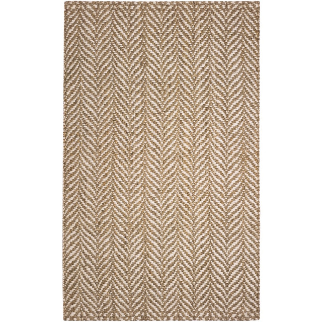 GFH ENTERPRISES INC. AMB0336-0046 Anji Mountain Sandscape Jute Rug, 4ft x 6ft, Multicolor