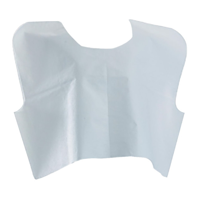 MEDLINE NON25249  Disposable Patient Capes, 30in x 21in, Blue, Pack Of 100
