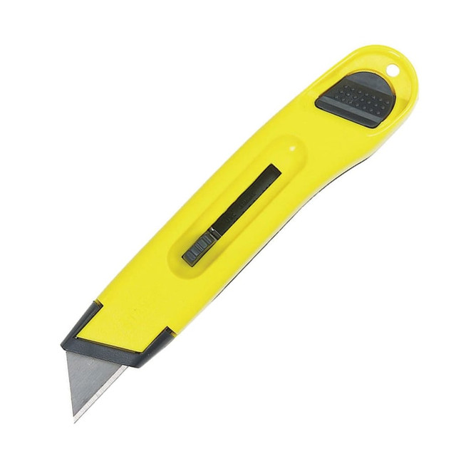 BLACK & DECKER/INDUS. CONST. 10-065 Stanley Bostich Plastic Retractable Utility Knife, 6in Blade , Yellow