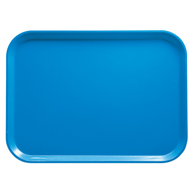 CAMBRO MFG. CO. 1520105 Cambro Camtray Rectangular Serving Trays, 15in x 20-1/4in, Horizon Blue, Pack Of 12 Trays