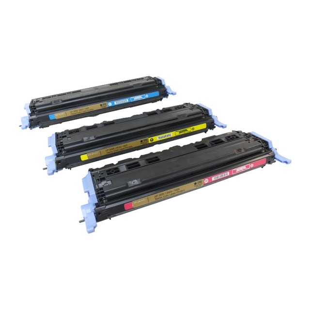 IMAGE PROJECTIONS WEST, INC. Hoffman Tech 54T-57A-HTI  Remanufactured Cyan, Magenta, Yellow Toner Cartridge Replacement For HP 124A, CE257A, Pack Of 3, 54T-57A-HTI