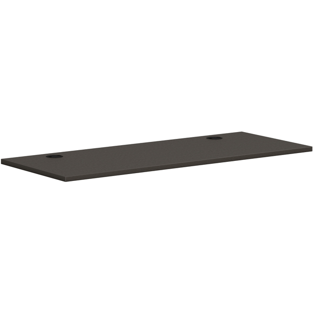 HNI CORPORATION HONPLRW6024LS1 HON Mod Worksurface, 1inH x 60inW x 24inD, Slate Teak