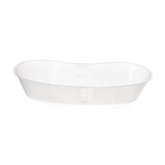 MEDLINE INDUSTRIES, INC. Medline DYNEC80367C  Emesis Basins, 2inH x 4 1/2inW x 9inD, Clear, Pack Of 250