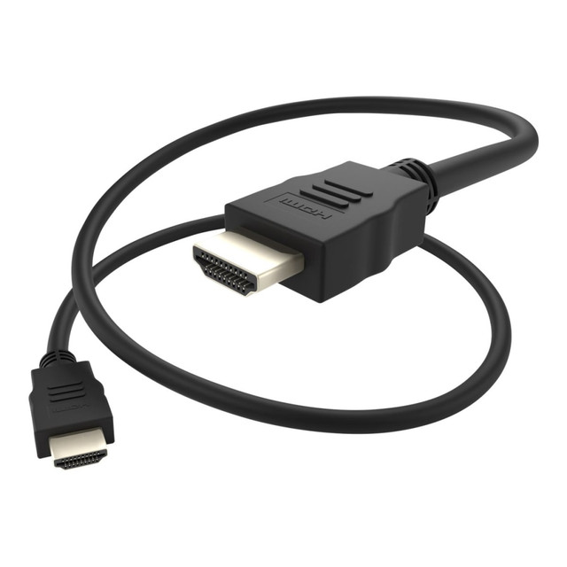 Use this bi-directional HDMI Cable to transmit crystal clear digital video, multi-channel audio and data through this premium HDMI v1.4 cable. Supporting resolutions up to 4K@60Hz, 3D video and a data transfer rate of 100MB per second.