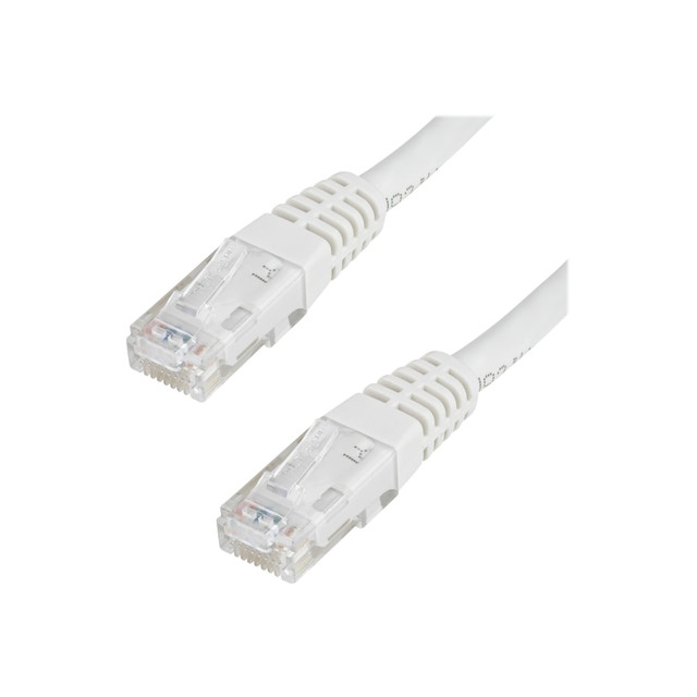 STARTECH.COM C6PATCH2WH  2ft CAT6 Ethernet Cable - White Molded Gigabit CAT 6 Wire - 100W PoE RJ45 UTP 650MHz - Category 6 Network Patch Cord UL/TIA - 2ft White CAT6 up to 160ft - 650MHz - 100W PoE - 2 foot UL ETL verified