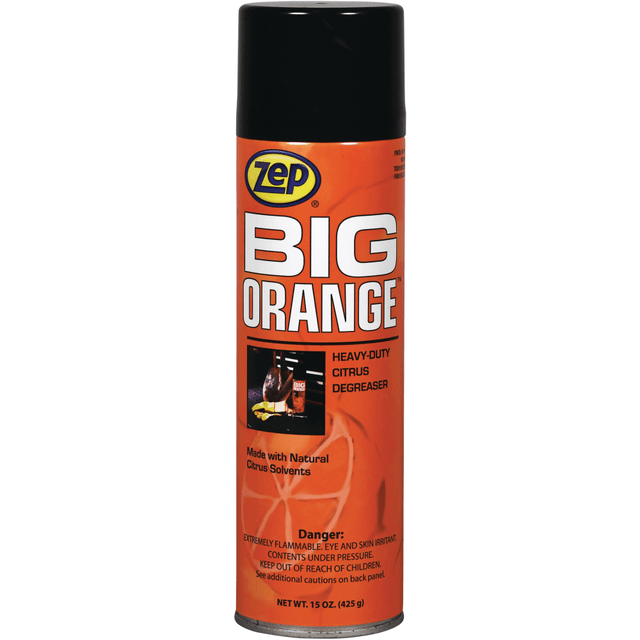 ZEP INC. 11401 Zep Professional Big Orange Citrus Solvent Degreaser, 15 Oz, Pack Of 12 Cans