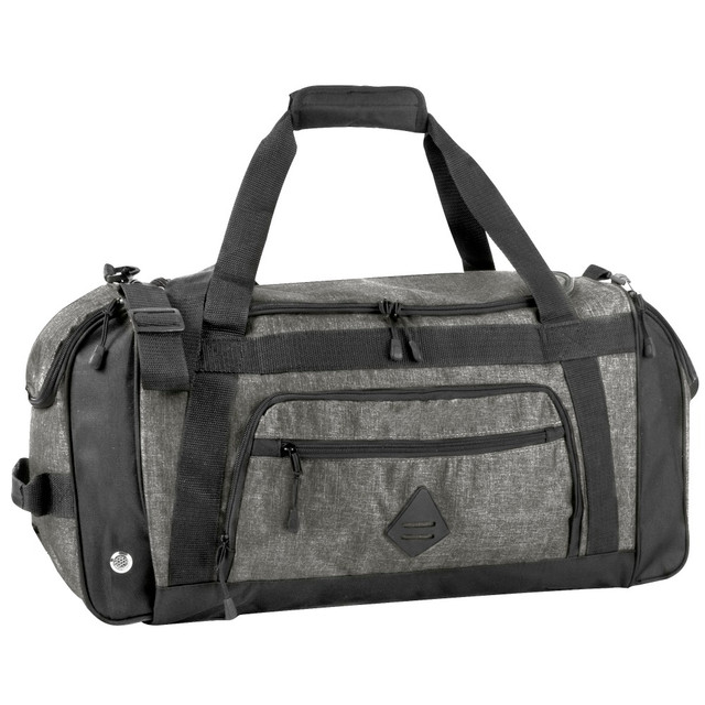 A.D. SUTTON & SONS/PACESETTER 7031GRY Summit Ridge Polyester Duffel, 12inH x 24inW x 9inD, Gray A.D. SUTTON & SONS/PACESETTER 7031GRY Summit Ridge Polyester Duffel, 12inH x 24inW x 9inD, Gray