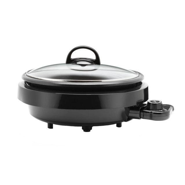 MIRAMA ENTERPRISES, INC. ASP-137B Aroma ASP-137B 3-Quart 3-In-1 Grillet, 7-5/16inH x 12-5/8inW x 13-5/8inD, Black MIRAMA ENTERPRISES, INC. ASP-137B Aroma ASP-137B 3-Quart 3-In-1 Grillet, 7-5/16inH x 12-5/8inW x 13-5/8inD, Black